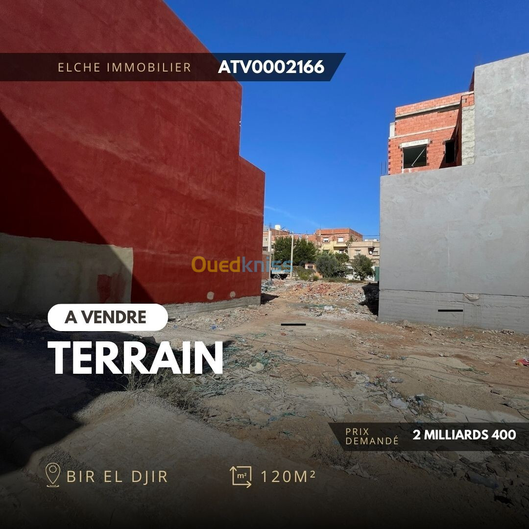 Vente Terrain Oran Bir el djir