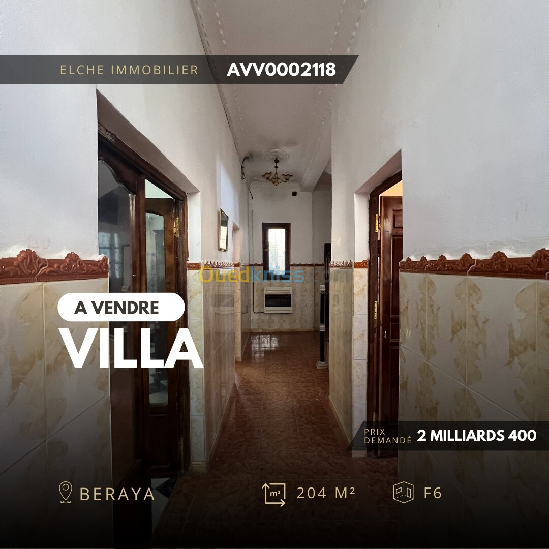 Vente Villa Oran Oran