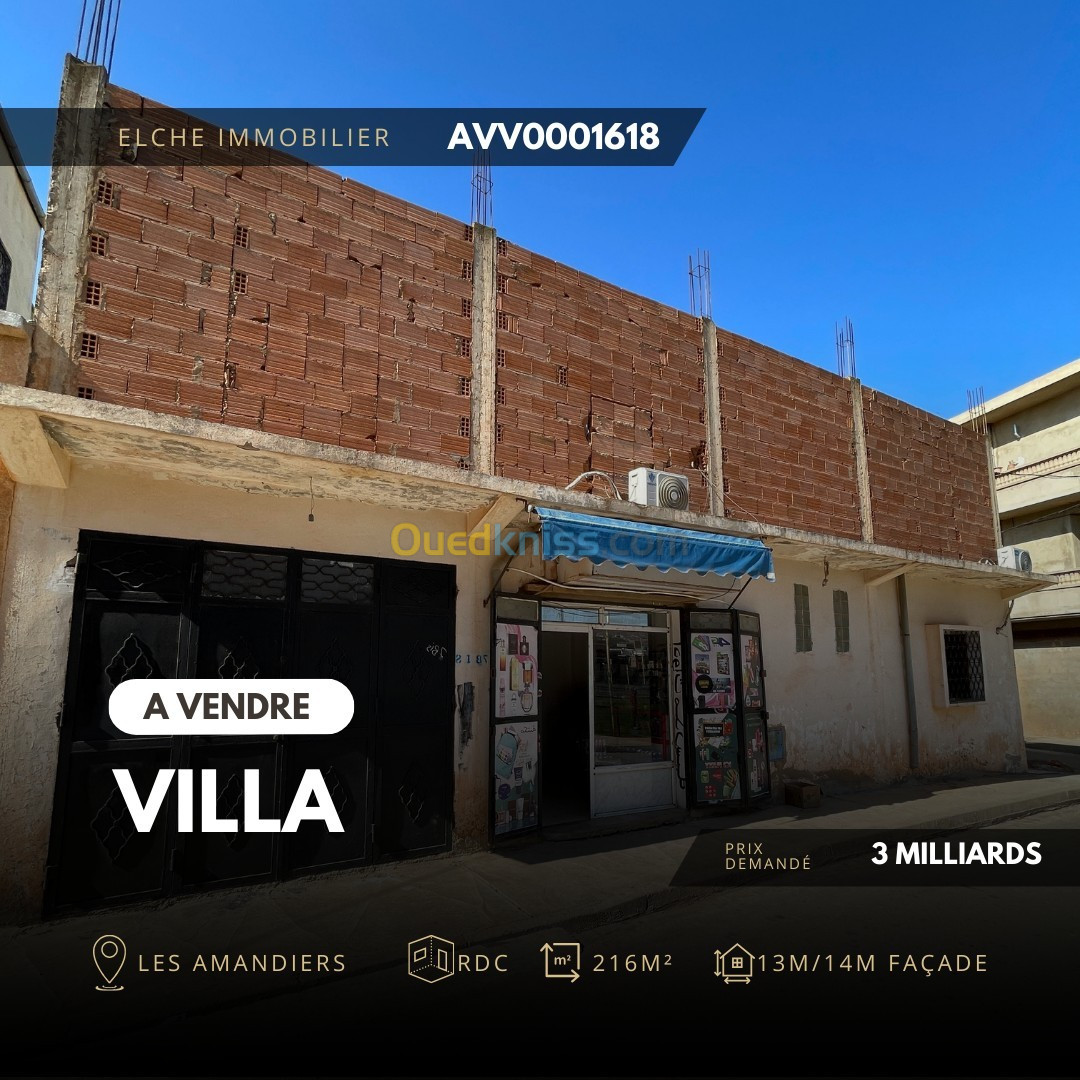 Vente Villa Oran Oran