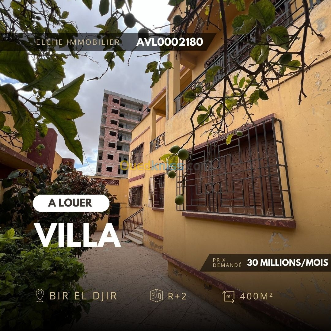 Location Villa Oran Bir el djir