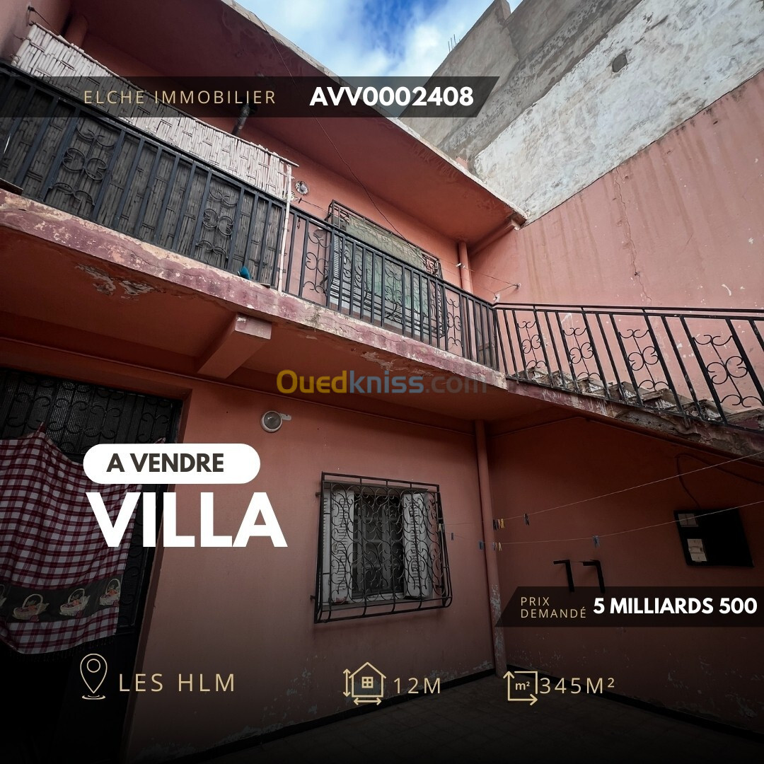 Vente Villa Oran Oran