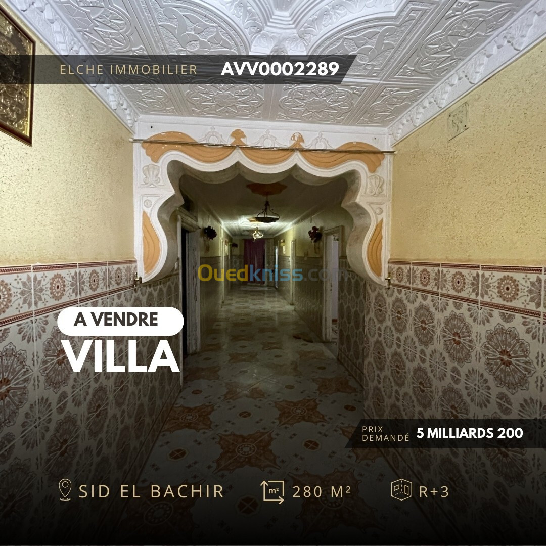 Vente Villa Oran Bir el djir