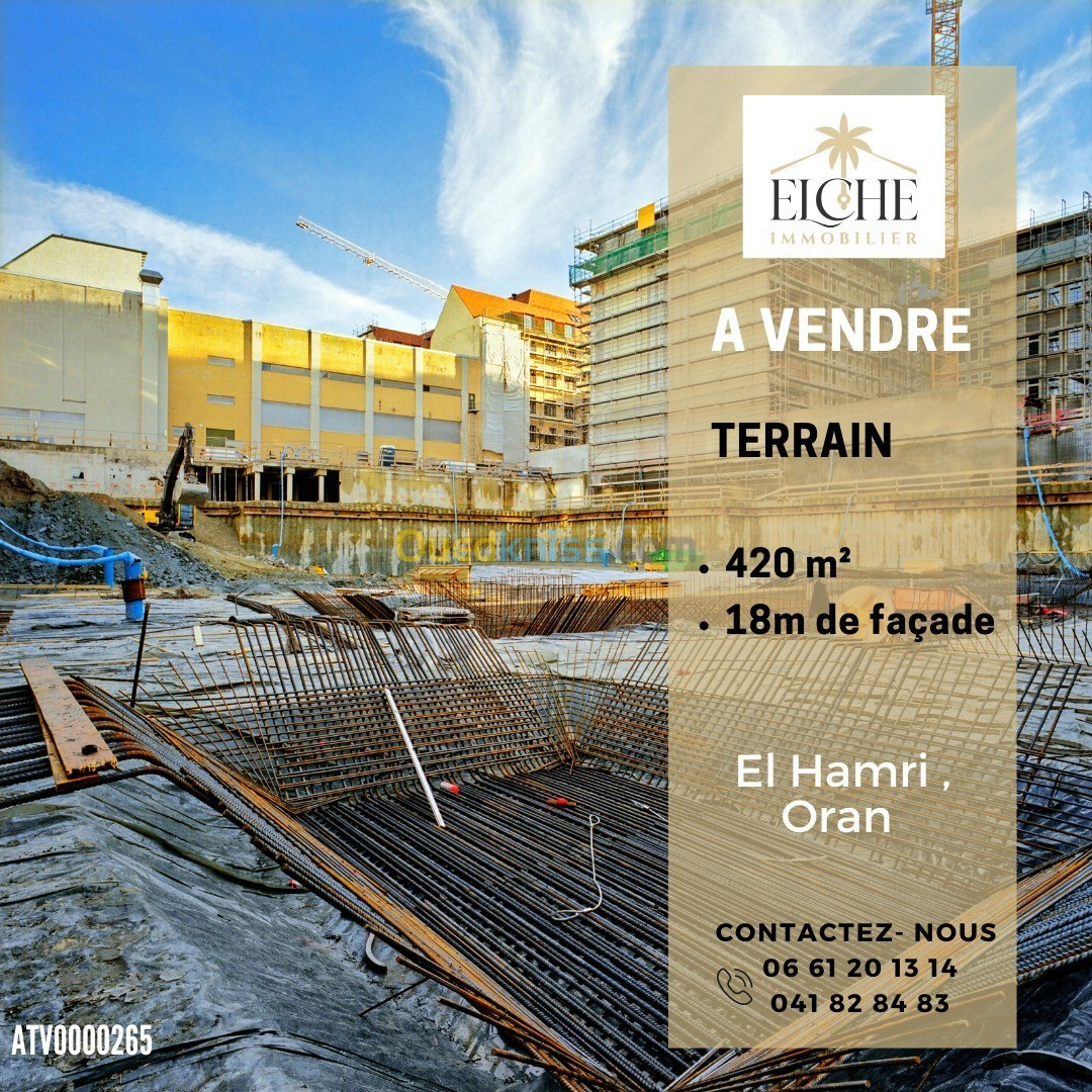 Vente Terrain Oran Oran