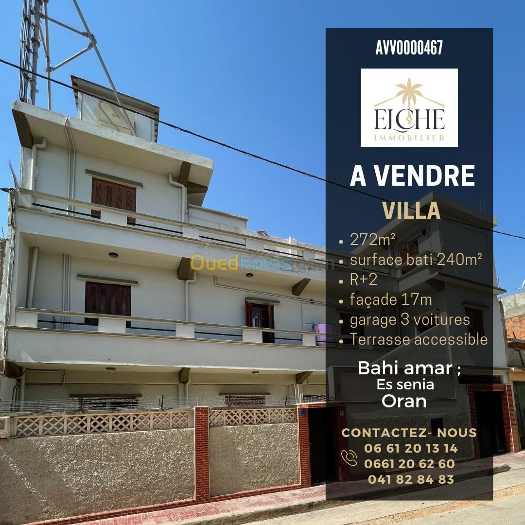 Vente Villa Oran Es senia