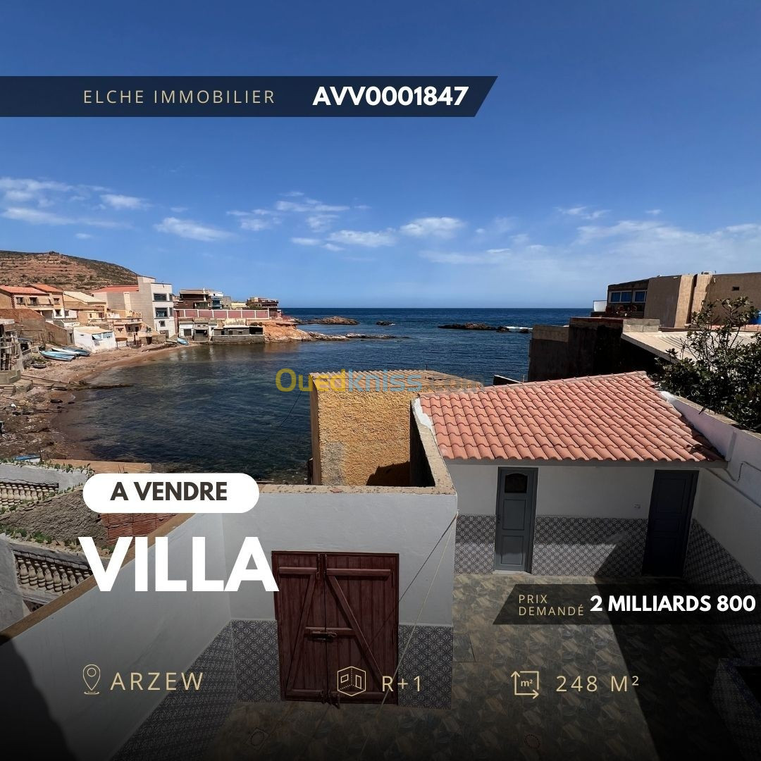 Vente Villa Oran Arzew