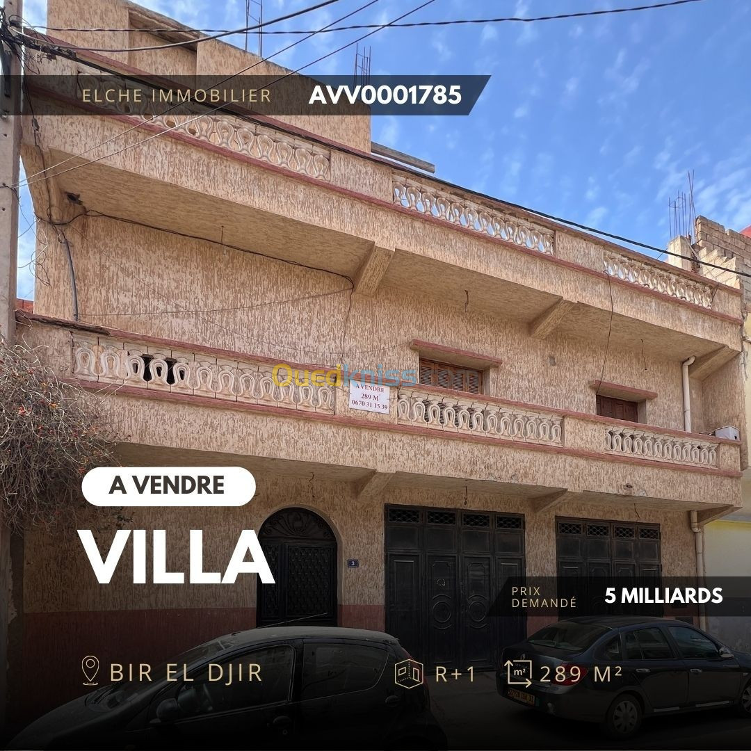 Vente Villa Oran Bir el djir