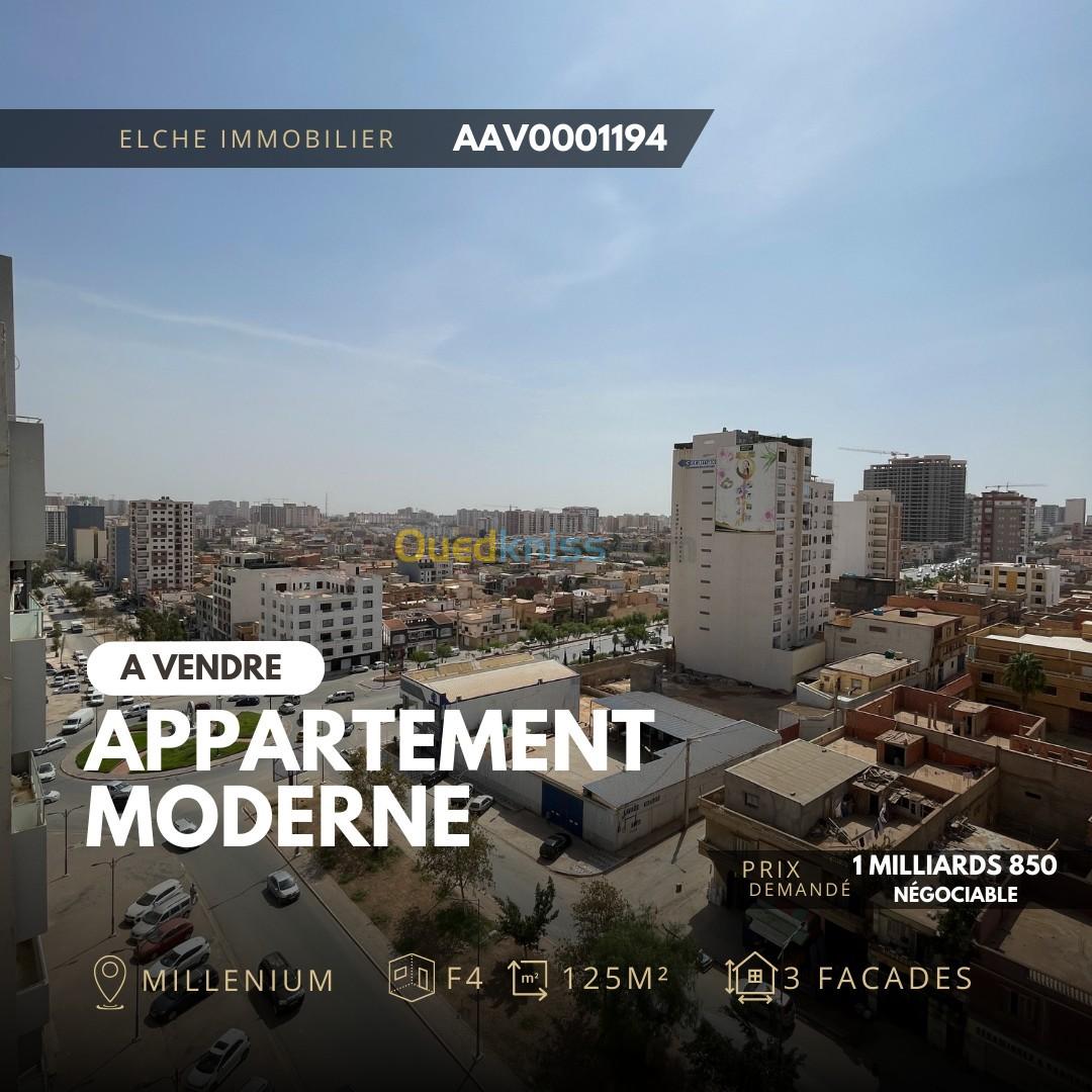 Vente Appartement F4 Oran Bir el djir