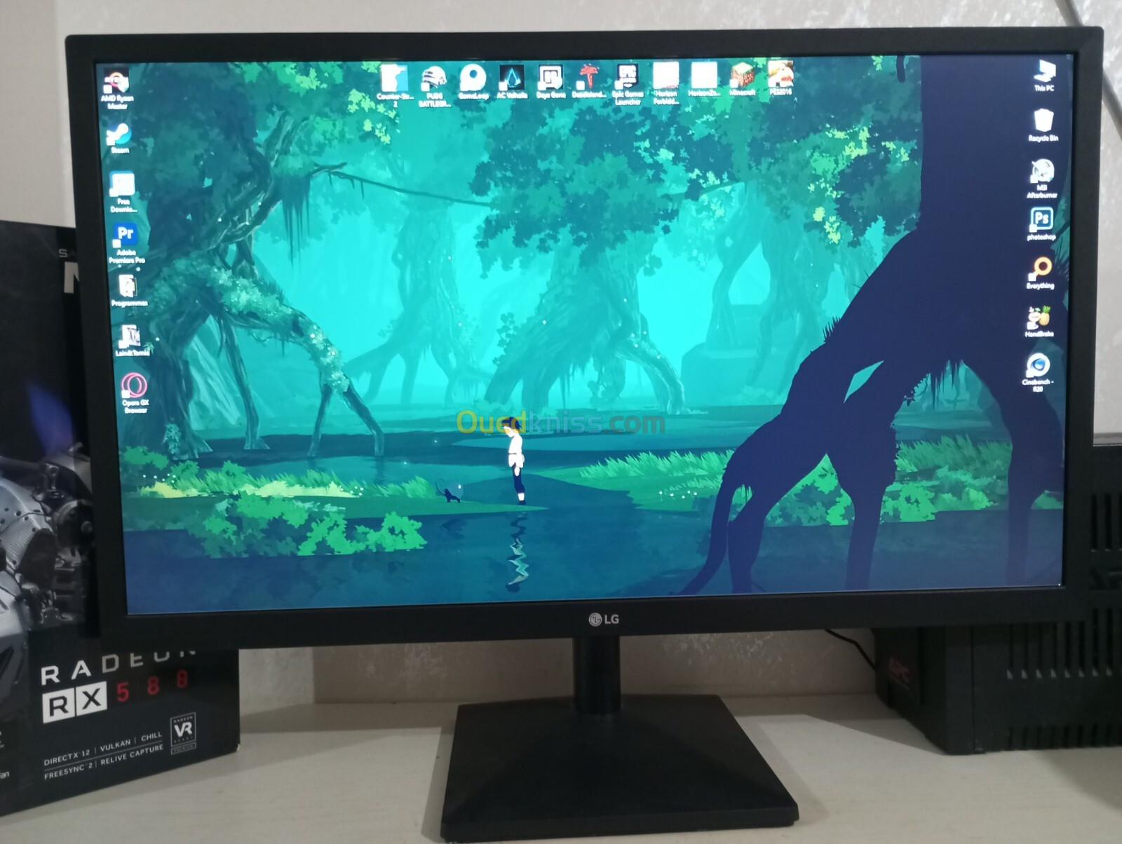 Ecran LG 1080p 75hz IPS 24"