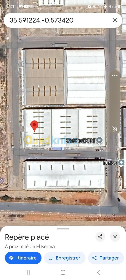 Location Hangar Oran El Kerma