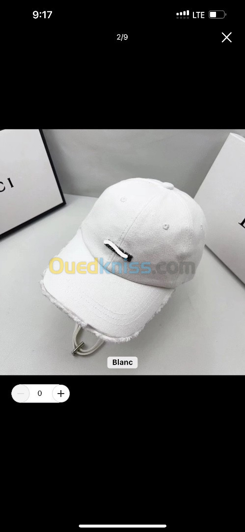 Casquette jacquemus meilleur qualité meilleur prix 