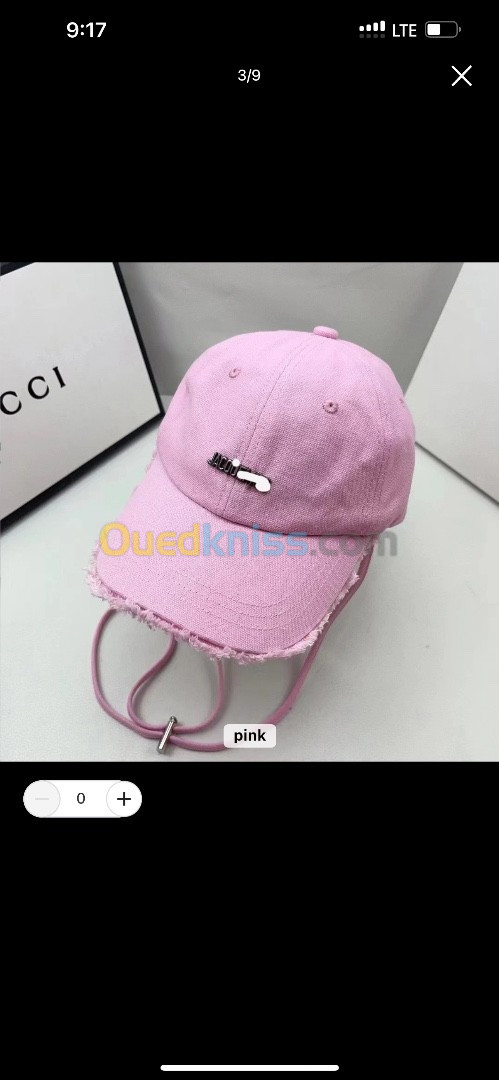 Casquette jacquemus meilleur qualité meilleur prix 