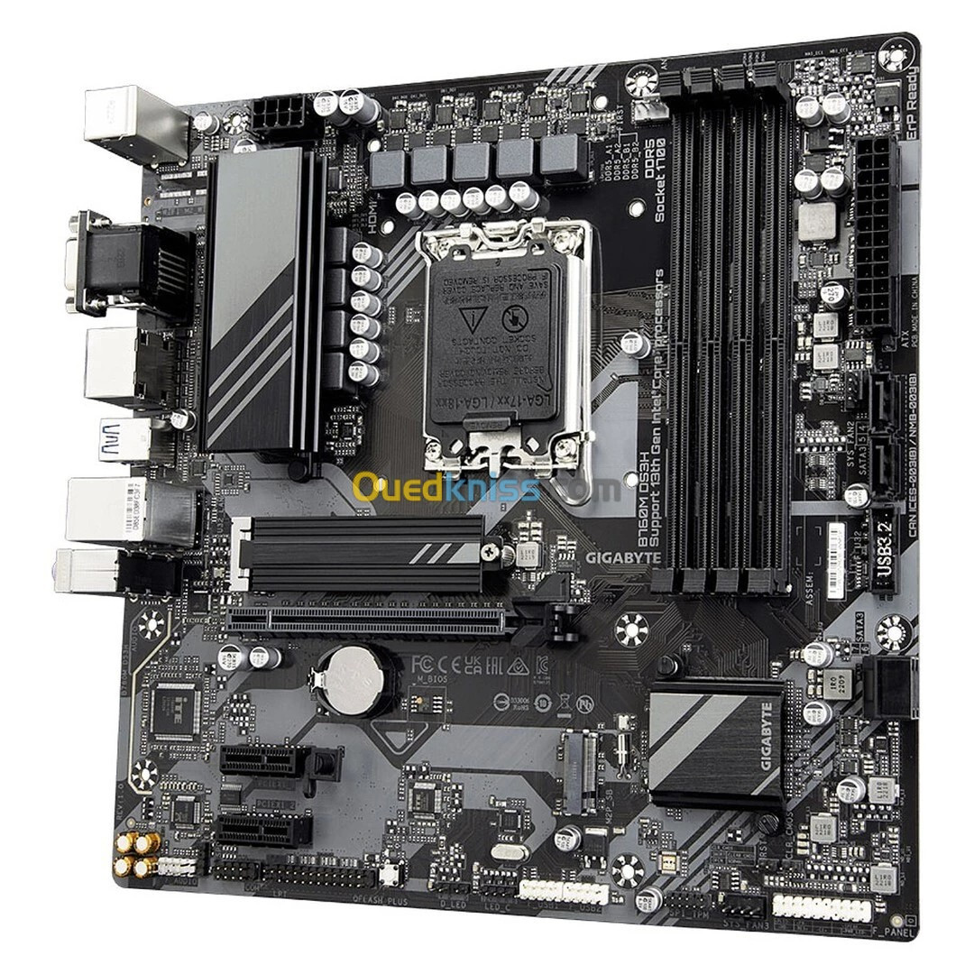 CARTE MERE GIGABYTE B760M DS3H MICRO-ATX SOCKET 1700