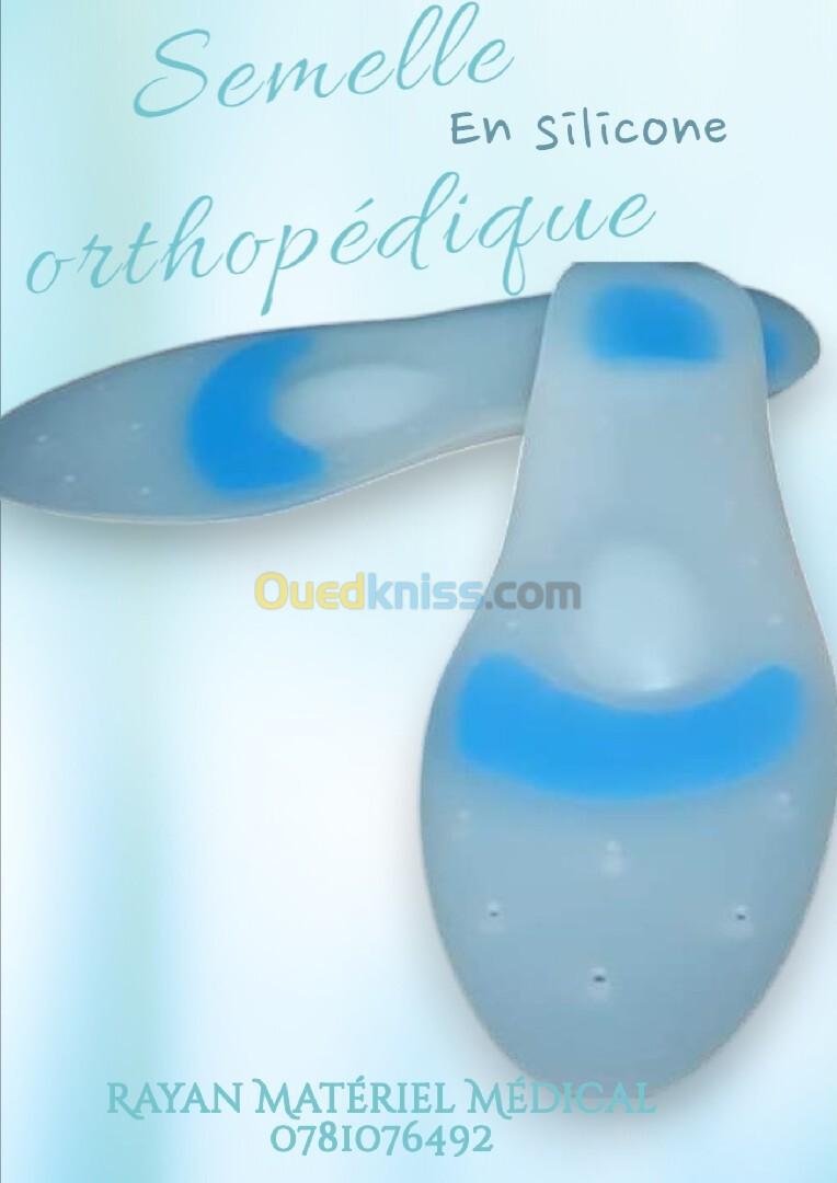 Semelle orthopédique en silicone 