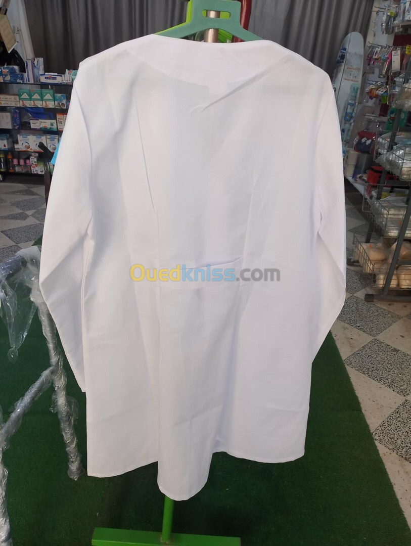 BLOUSE MÉDICALE BLANCHE pour femmes