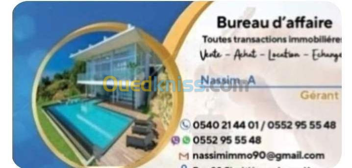 Vente Villa Alger Said hamdine