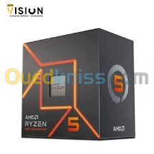 CPU AMD Ryzen5 7500F 3.7 GHz With Radeon Graphic +VENTILATEUR