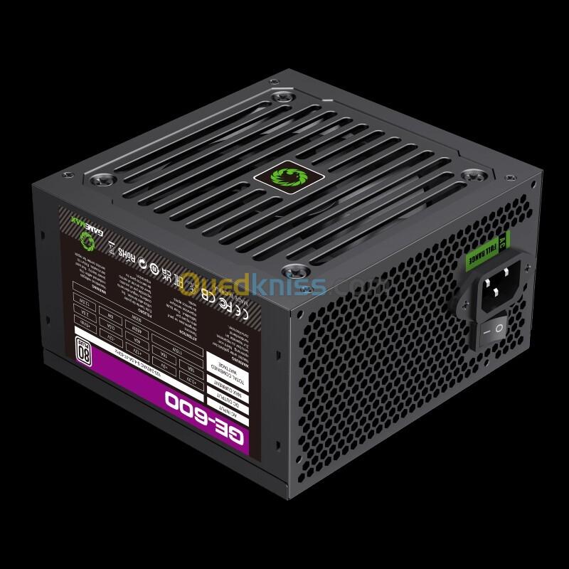 ALIMENTATION GAMEMAX GE SERIES 600W +80 WHITE