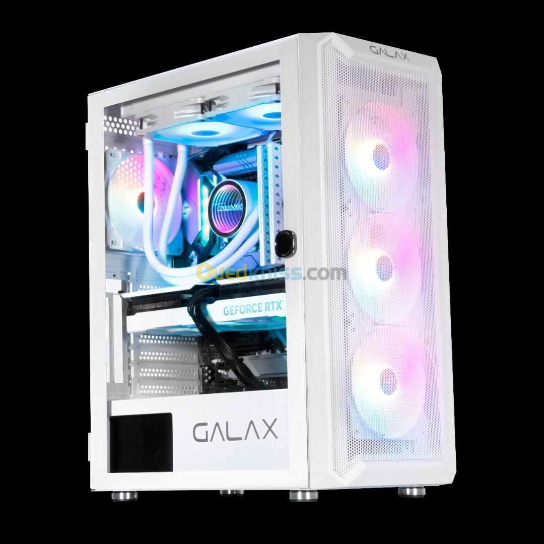 BOITIER GALAX REVOLUTION 07 WHITE 4FAN RGB 