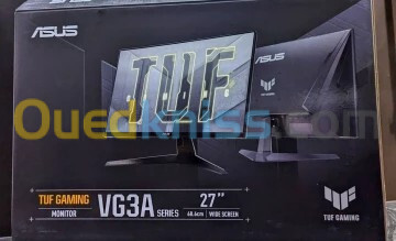 Ecran Asus tuf Gaming VG279QL3A - 27" 1080p FHD - IPS - 1ms - 180Hz - 1920x1080 - FreeSync & G-SYNC