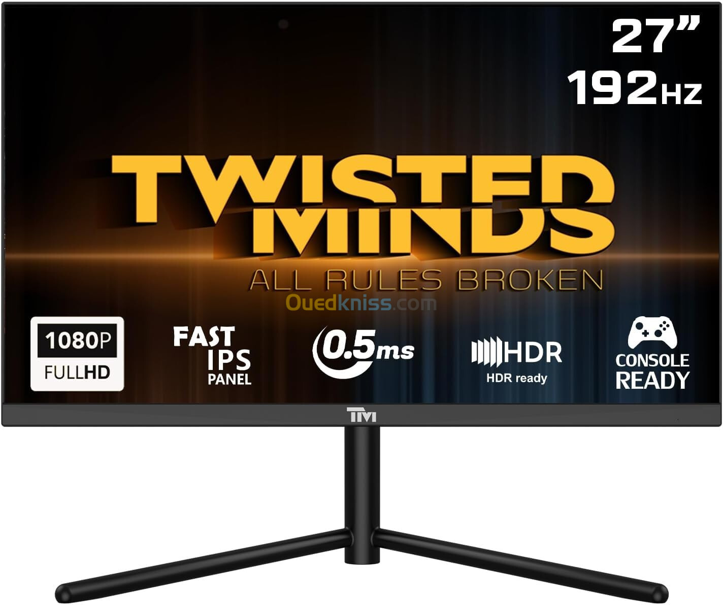 MONITEUR TWISTED MINDS TM27FHD192 ( IPS 27" 192HZ 0.5MS )