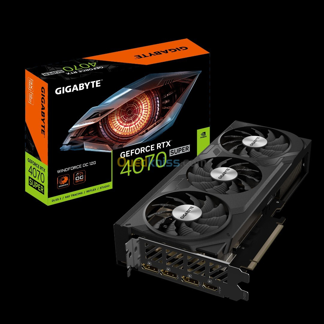 GPU GIGABYTE RTX 4070 SUPER WINDFORCE OC 12GB 