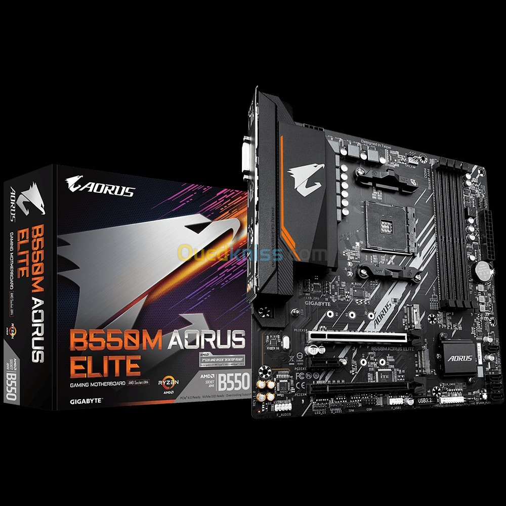 Carte Mère  B550M AORUS ELITE GIGABYTE B550