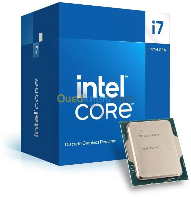 PROCESSEUR INTEL CORE I7-14700F - 33M CACHE - 20 CORE - 28 THREADS - LGA 1700 