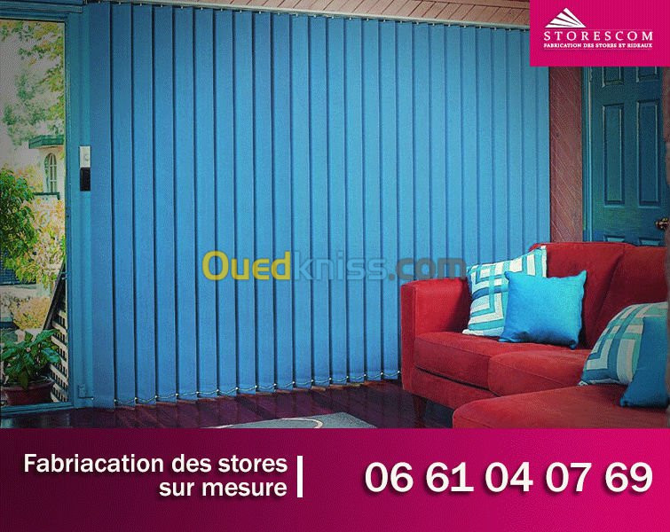 Fabrication des stores sur mesure