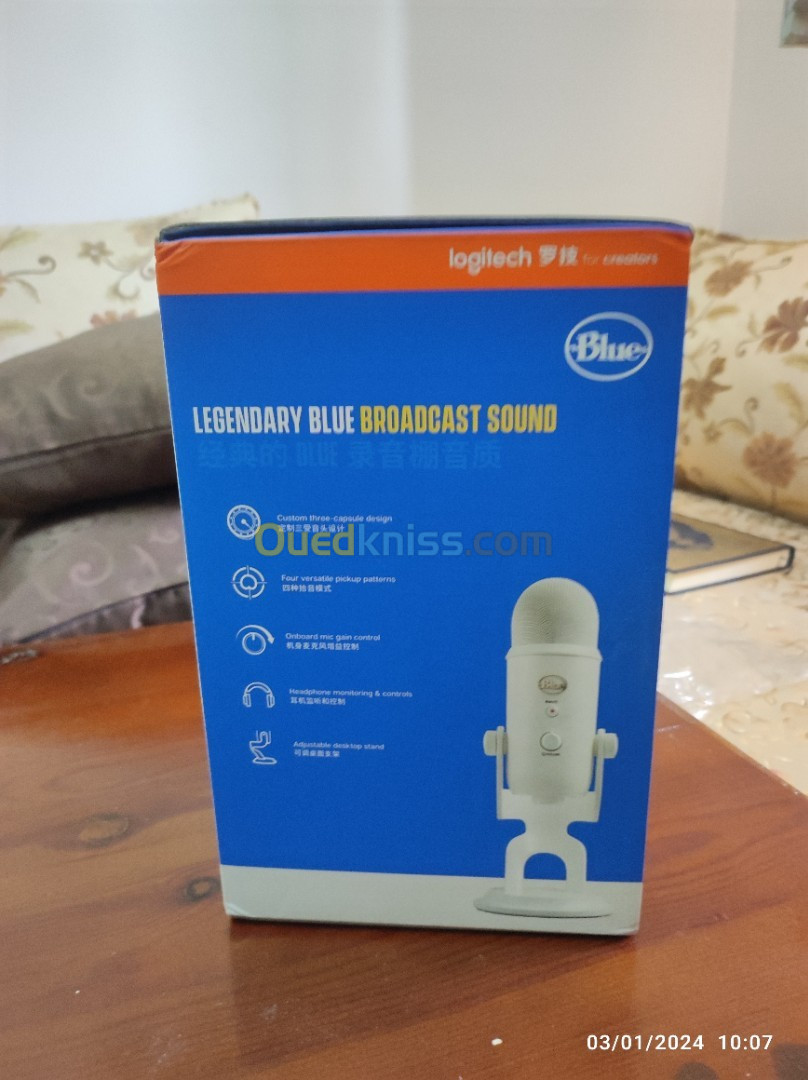 Microphone Blue Yeti Usb Original