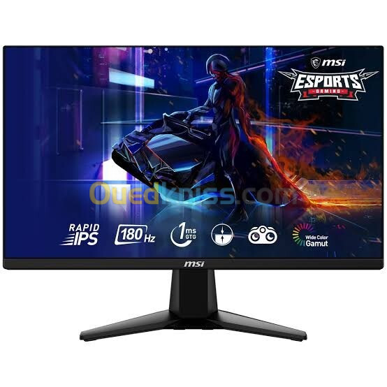 ECRAN MSI G255F 180HZ FAST IPS 24.5" 1MS GTG