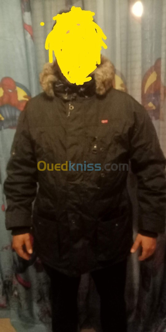 Manteau à capuche 