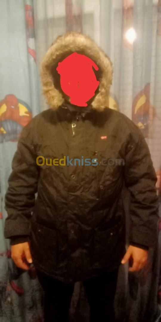 Manteau à capuche 