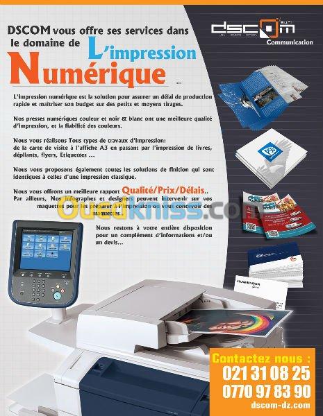 impression numerique 