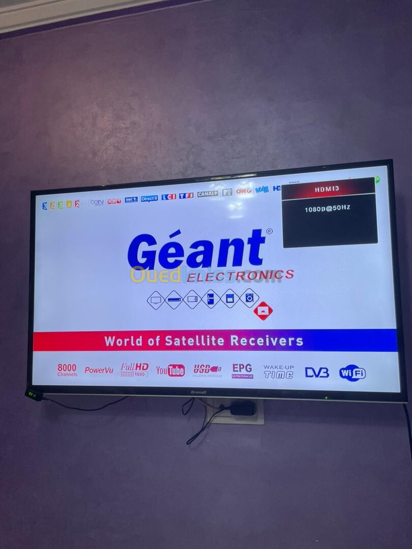 Vente d'un téléviseur LED