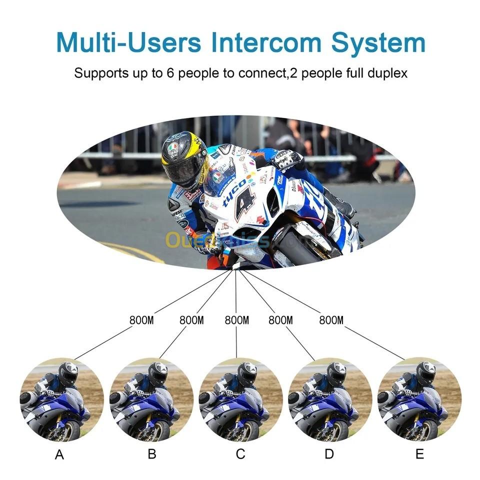 Intercom bluetooth ejeas