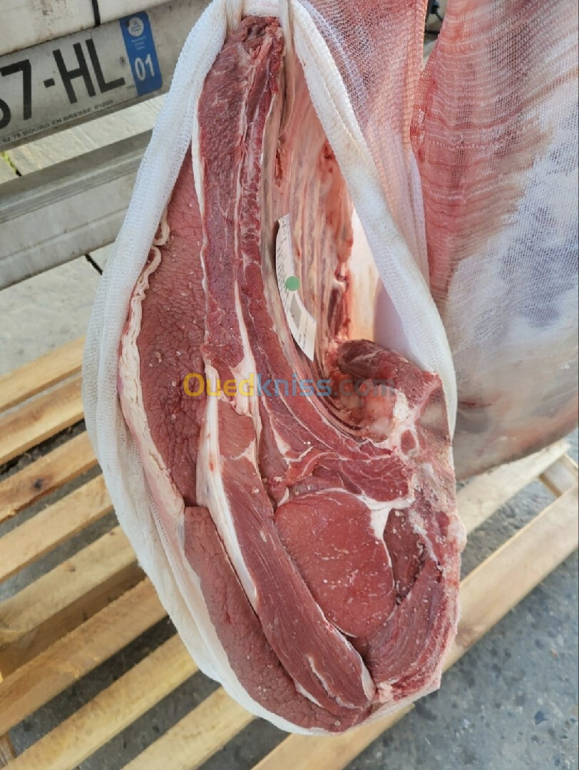 Vente de viande bovine importation 