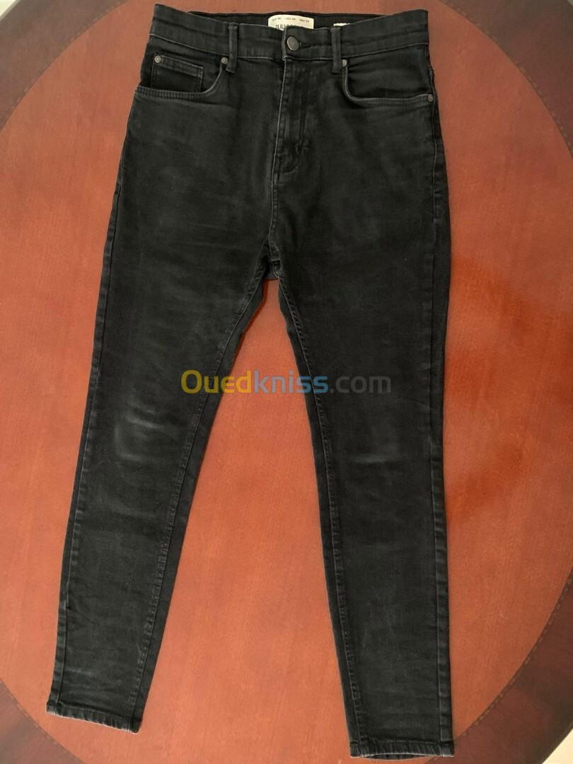 Pantalon jeans (PULL&BEAR)