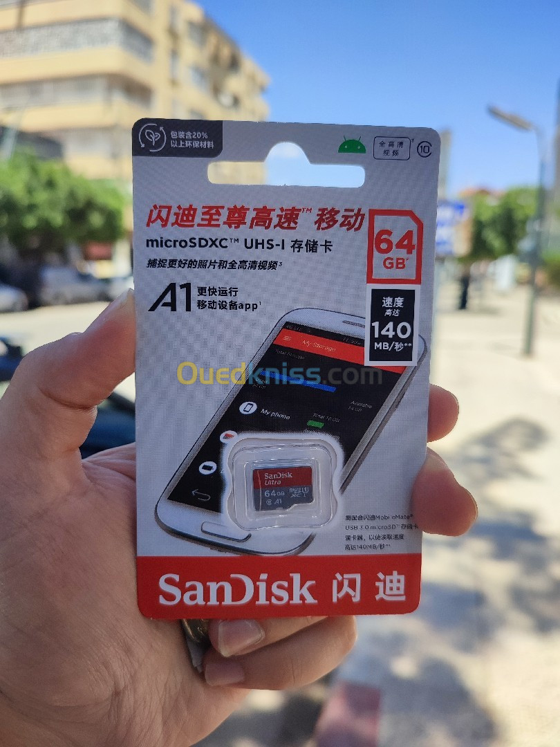 Sandisk USH-1 classe 10 64G original 