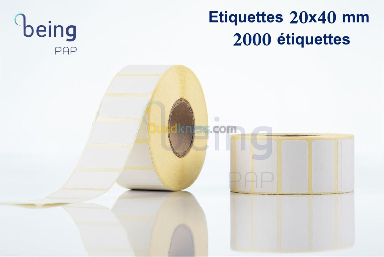 Étiquettes thermique 20 40 