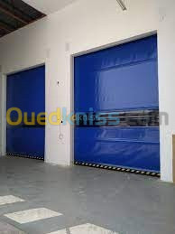 Portes rapides enroulables & Portes industrielles 