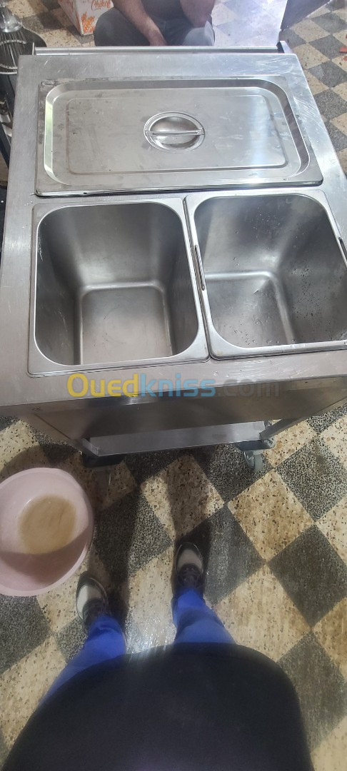 Bain Marie Blanco 3 cuves