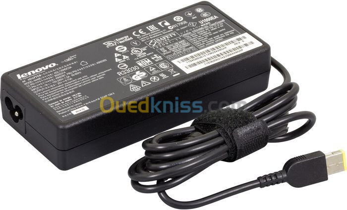 CHARGEUR LAPTOP LENOVO FICHE USB 20V 6.75A 135W