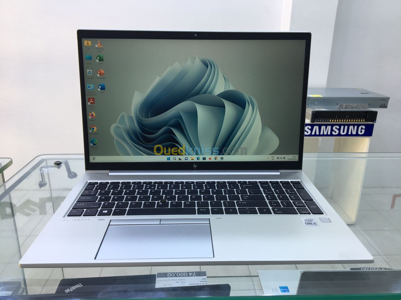 HP ELITEBOOK 850 G7 NOTEBOOK /i5 10eme /08GB RAM /256GB SSD /15.6'' FULLHD