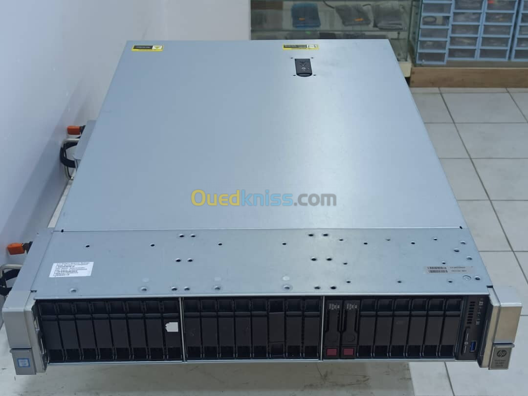 SERVEUR HP Proliant DL380 G9  2x Xeon E5-2660 V3 64 GB RAM DOUBLE ALIMENTATION DISQUE DUR 300GB*2