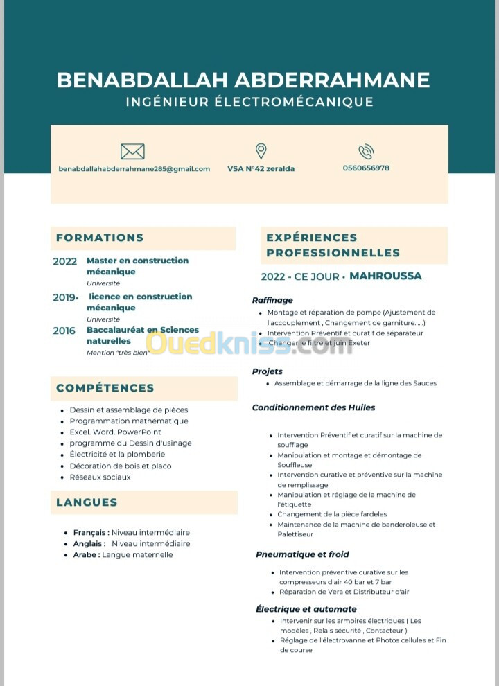 ingénieur maintenance industrielle 