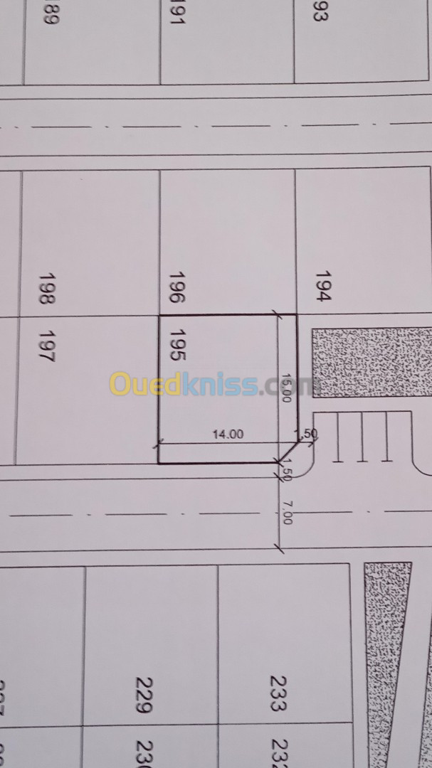 Vente Terrain Tébessa Tebessa