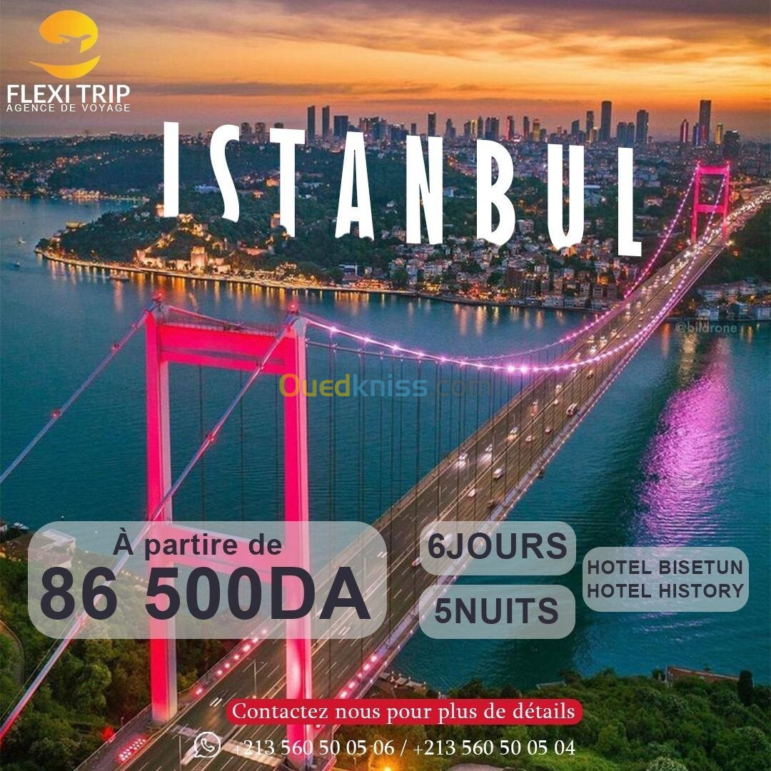 VOYAGE ORGANISE ISTANBUL OCTOBRE 2024