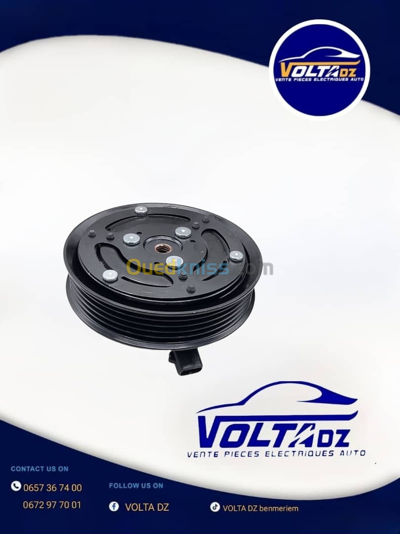 Bobine compresseur et poulie toyota corolla 5p neuf 