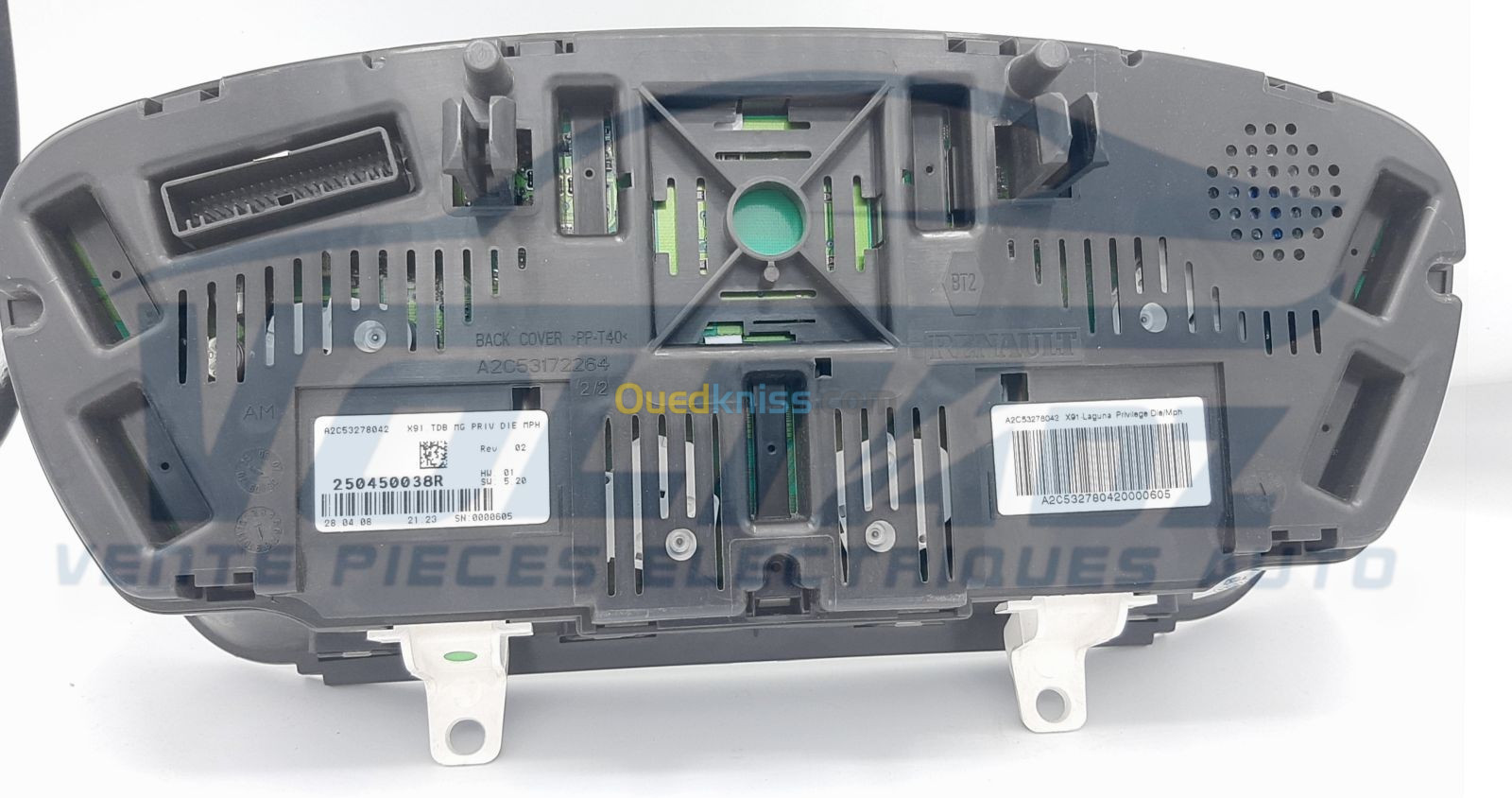 compteur de tableau renault lagune 3 original neuf 