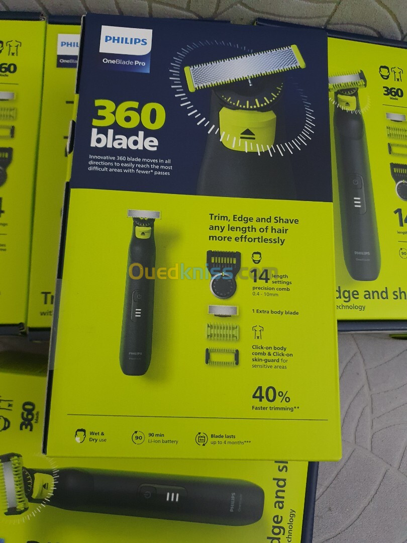 Oneblade one blade pro 360 2 LAMES VISAGE ET CORPS ORIGINALE IMPORTÉ DE FRANCE CABA 